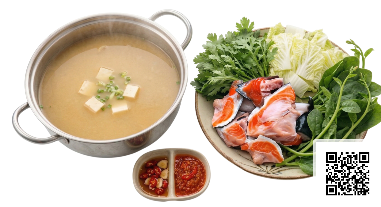 Lẩu Đầu Cá Hồi Lớn