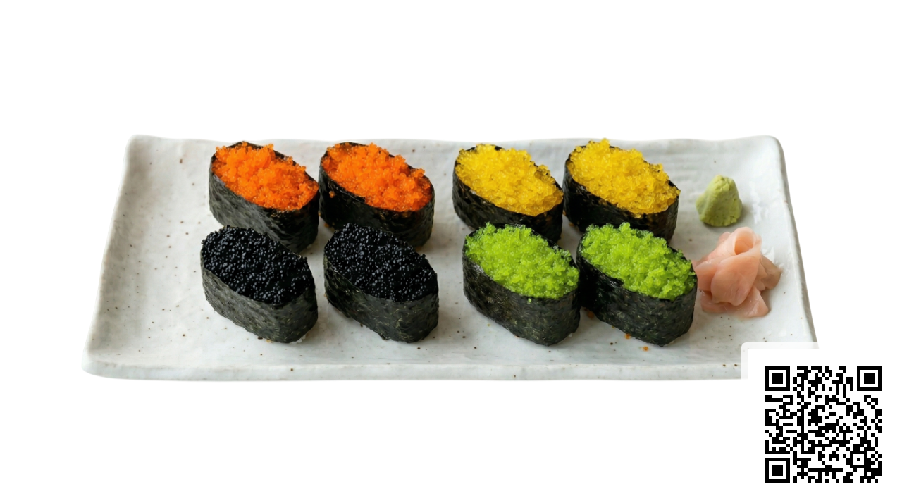 SET SUSHI 89 - Trứng Cá Chuồn