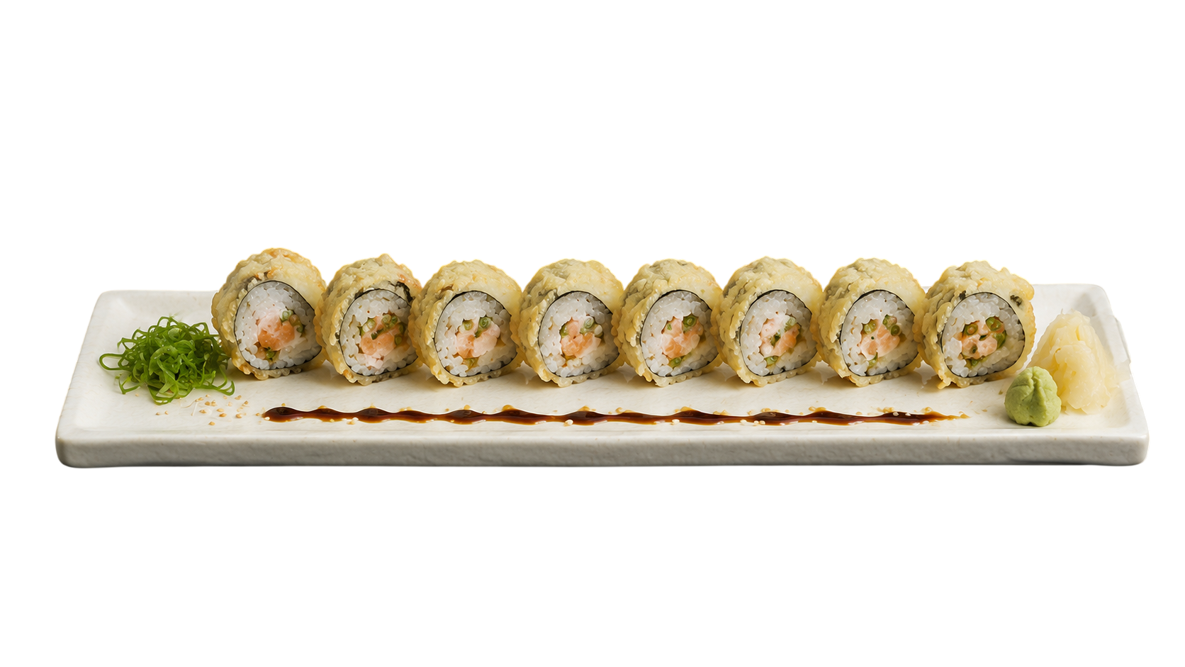 Cuốn Cá Hồi Chiên
